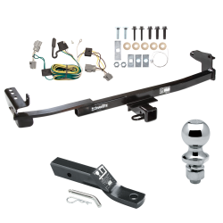 Trailer Tow Hitch For 05-07 Ford Five Hundred Freestyle  Complete Package w/ Wiring and 1-7/8" Ball