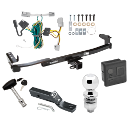 Trailer Tow Hitch For 08-09 Ford Taurus Mercury Sable Sedan Deluxe Package Wiring 2" Ball and Lock