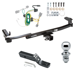 Trailer Tow Hitch For 08-09 Ford Taurus X  Complete Package w/ Wiring and 1-7/8" Ball