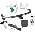 Trailer Tow Hitch For 08-09 Ford Taurus X Deluxe Package Wiring 2" Ball and Lock