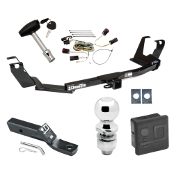 Trailer Tow Hitch For 05-07 Chrysler Town & Country Dodge Grand Caravan w/Stow & Go Seats Deluxe Package Wiring 2" Ball and Lock Trailer Tow Hitch For 05-07 Chrysler Town & Country Dodge Grand Caravan w/Stow & Go Seats Deluxe Package Wiring 2" Ball and Lock