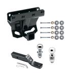 Custom Fit Trailer Hitch 2" Drop Ball-Mount w/ Pin/Clip 1-7/8" and 2" Chrome Ball Installation Hardware Installation Instructions 75338 23 63845 63816 Draw-Tite Trailer Tow Hitch 05-10 Jeep Commander Grand Cherokee Receiver 1-7/8" and Trailer Tow Hitch For 05-10 Jeep Commander Grand Cherokee Receiver w/ 1-7/8" and 2" Ball