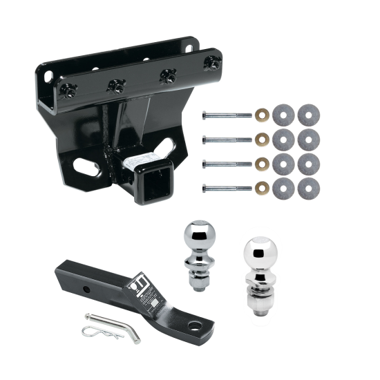 Custom Fit Trailer Hitch 2" Drop Ball-Mount w/ Pin/Clip 1-7/8" and 2" Chrome Ball Installation Hardware Installation Instructions 75338 23 63845 63816 Draw-Tite Trailer Tow Hitch 05-10 Jeep Commander Grand Cherokee Receiver 1-7/8" and Trailer Tow Hitch For 05-10 Jeep Commander Grand Cherokee Receiver w/ 1-7/8" and 2" Ball