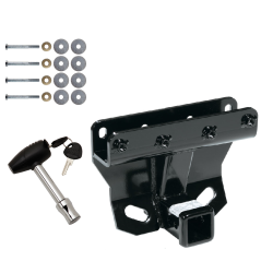 Trailer Tow Hitch For 05-10 Jeep Grand Cherokee WK 06-10 Commander w/ Security Lock Pin Key Trailer Tow Hitch For 05-10 Jeep Grand Cherokee WK 06-10 Commander w/ Security Lock Pin Key