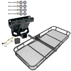 Trailer Tow Hitch For 05-10 Jeep Grand Cherokee WK Commander Basket Cargo Carrier Platform Hitch Lock and Cover Trailer Tow Hitch For 05-10 Jeep Grand Cherokee WK Commander Basket Cargo Carrier Platform Hitch Lock and Cover