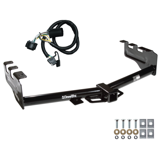 Custom Fit Trailer Hitch Wiring Harness (Plug & Play) Installation Hardware Installation Instructions 75362 118384 Draw-Tite Trailer Tow Hitch 99-13 Chevy Silverado GMC Sierra 1500 Wiring Harness Kit 99 00 01 02 03 04 05 06 07 08 09 10 11 12 13 1999 Trailer Tow Hitch For 99-13 Chevy Silverado GMC Sierra 1500 w/ Wiring Harness Kit