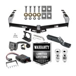Trailer Hitch Brake Control and Wiring Kit For 07-13 Chevy Silverado GMC Sierra 1500 w/ Dual 2" and 2- 5/16" Ball 2" Drop Mount 7-Way Pin Blade RV Controller Trailer Hitch Brake Control and Wiring Kit For 07-13 Chevy Silverado GMC Sierra 1500 w/ Dual 2" and 2- 5/16" Ball 2" Drop Mount 7-Way Pin Blade RV Controller