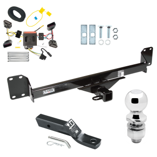 Custom Fit Trailer Hitch Wiring Harness (Plug & Play) 2" Drop Ball-Mount w/ Pin/Clip 2" Chrome Ball Installation Hardware Installation Instructions 75363 118509 23 63845 Draw-Tite Trailer Tow Hitch 04-10 Volkswagen Touareg Complete Package Trailer Tow Hitch For 04-10 Volkswagen Touareg Complete Package w/ Wiring and 2" Ball