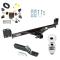 Custom Fit Trailer Hitch Wiring Harness (Plug & Play) 2" Drop Ball-Mount w/ Pin/Clip 2" Chrome Ball Installation Hardware Installation Instructions 75363 118509 23 63845 Draw-Tite Trailer Tow Hitch 04-10 Volkswagen Touareg Complete Package Trailer Tow Hitch For 04-10 Volkswagen Touareg Complete Package w/ Wiring and 2" Ball