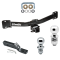 Trailer Tow Hitch For 04-10 BMW X3 Receiver w/ 1-7/8" and 2" Ball