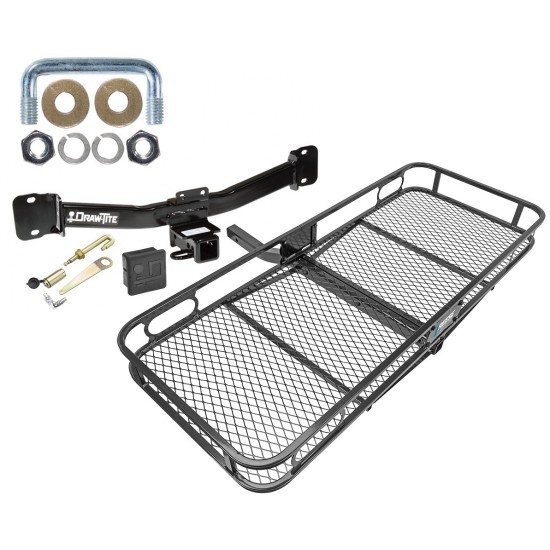 Trailer Tow Hitch For 04-10 BMW X3 Basket Cargo Carrier Platform Hitch Lock and Cover