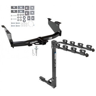 Custom Fit Trailer Hitch 4 Bike Carrier Installation Hardware Installation Instructions 75420 1393100G Draw-Tite Trailer Tow Hitch 4 Bike Rack 03-09 Dodge Ram 1500 2500 3500 tilt away adult or child arms fold down carrier 03 04 05 06 07 08 09 2003 2004 2 Trailer Tow Hitch w/ 4 Bike Rack For 03-09 Dodge Ram 1500 2500 3500 tilt away adult or child arms fold down carrier