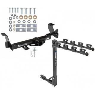 Custom Fit Trailer Hitch 4 Bike Carrier Installation Hardware Installation Instructions 75430 1393100G Draw-Tite Trailer Tow Hitch 4 Bike Rack 01-07 Pontiac Aztek Buick Rendezvous tilt away adult or child arms fold down carrier 01 02 03 04 05 06 07 2001 Trailer Tow Hitch w/ 4 Bike Rack For 01-07 Pontiac Aztek Buick Rendezvous tilt away adult or child arms fold down carrier