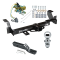 Trailer Tow Hitch For 02-07 Buick Rendezvous 01-05 Pontiac Aztek Complete Package w/ Wiring and 1-7/8" Ball