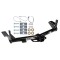 Trailer Tow Hitch For 06-10 Ford Explorer Mercury Mountaineer Platform Style 2 Bike Rack w/ Anti Rattle Hitch Lock
