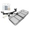 Trailer Tow Hitch For 06-10 Ford Explorer Mercury Mountaineer Basket Cargo Carrier Platform Hitch Lock and Cover