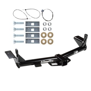 75437 2006 2007 2008 2009 2010 06 07 08 09 10 Explorer w/1-1/4" Receivers Draw-Tite Trailer Tow Hitch Receiver Bar Frame Trailer Tow Hitch For 06-10 Ford Explorer Mercury Mountaineer 2" Receiver Class 3