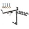 Custom Fit Trailer Hitch 4 Bike Carrier Installation Hardware Installation Instructions 75448 1393100G Draw-Tite Trailer Tow Hitch 4 Bike Rack 06-13 Suzuki Grand Vitara tilt away adult or child arms fold down carrier 06 07 08 09 10 11 12 13 2006 2007 200 Trailer Tow Hitch w/ 4 Bike Rack For 06-13 Suzuki Grand Vitara tilt away adult or child arms fold down carrier