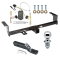 Trailer Tow Hitch For 06-13 Suzuki Grand Vitara Except 3 Dr Hatchback Complete Package w/ Wiring and 1-7/8" Ball
