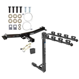 Custom Fit Trailer Hitch 4 Bike Carrier Security J-Pin Rubber Hitch Plug Cover Installation Hardware Installation Instructions  75461 1393100G 63201 7010 Draw-Tite Trailer Tow Hitch 4 Bike Rack 07-14 Toyota FJ Cruiser 4 Bike Rack tilt away adult or child  Trailer Tow Hitch w/ 4 Bike Rack For 07-14 Toyota FJ Cruiser 4 Bike Rack tilt away adult or child arms fold down carrier w/ Lock and Cover