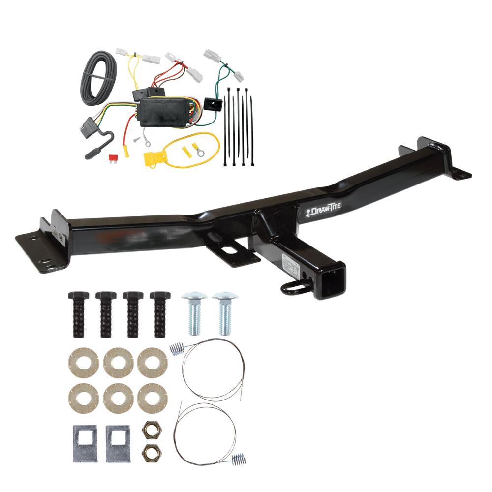 Trailer Tow Hitch For 07 14 Toyota Fj Cruiser W Wiring Harness Kit