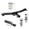 Custom Fit Trailer Hitch 2" Drop Ball-Mount w/ Pin/Clip 1-7/8" and 2" Chrome Ball Installation Hardware Installation Instructions  75461 23 63845 63816 Draw-Tite Trailer Tow Hitch 07-14 Toyota FJ Cruiser Receiver 1-7/8" and 2" Bal Trailer Tow Hitch For 07-14 Toyota FJ Cruiser Receiver w/ 1-7/8" and 2" Ball
