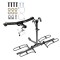 Trailer Tow Hitch For 07-14 Toyota FJ Cruiser Platform Style 2 Bike Rack w/ Anti Rattle Hitch Lock