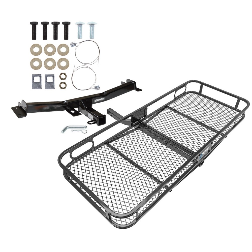 Custom Fit Trailer Hitch w/ Pin & Clip Cargo Hitch Basket Installation Hardware Installation Instructions 75461 63153 63240 Draw-Tite Trailer Tow Hitch 07-14 Toyota FJ Cruiser Basket Cargo Carrier Platform Hitch Pin 07 08 09 10 11 12 13 14 2007 2008 Trailer Tow Hitch For 07-14 Toyota FJ Cruiser Basket Cargo Carrier Platform w/ Hitch Pin