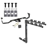Custom Fit Trailer Hitch 4 Bike Carrier Security J-Pin Rubber Hitch Plug Cover Installation Hardware Installation Instructions 75471 1393100G 63201 7010 Draw-Tite Trailer Tow Hitch 4 Bike Rack 07-09 Hyundai Santa Fe tilt away adult or child arms fold dow Trailer Tow Hitch w/ 4 Bike Rack For 07-09 Hyundai Santa Fe tilt away adult or child arms fold down carrier w/ Lock and Cover