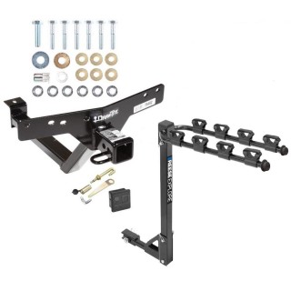Custom Fit Trailer Hitch 4 Bike Carrier Security J-Pin Rubber Hitch Plug Cover Installation Hardware Installation Instructions 75492 1393100G 63201 7010 Draw-Tite Trailer Tow Hitch 4 Bike Rack 00-06 BMW X5 tilt away adult or child arms fold down carrier Trailer Tow Hitch w/ 4 Bike Rack For 00-06 BMW X5 tilt away adult or child arms fold down carrier w/ Lock and Cover