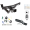 Trailer Tow Hitch For 00-06 BMW X5 Complete Package w/ Wiring and 2" Ball