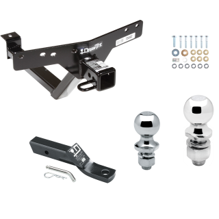 Custom Fit Trailer Hitch 2" Drop Ball-Mount w/ Pin/Clip 1-7/8" and 2" Chrome Ball Installation Hardware Installation Instructions 75492 23 63845 63816 Draw-Tite Trailer Tow Hitch 00-06 BMW X5 Receiver 1-7/8" and 2" Ball 01 02 03 Trailer Tow Hitch For 00-06 BMW X5 Receiver w/ 1-7/8" and 2" Ball