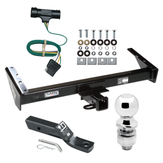 Custom Fit Trailer Hitch Wiring Harness (Plug & Play) 2" Drop Ball-Mount w/ Pin/Clip 2" Chrome Ball Installation Hardware Installation Instructions 75500 118311 23 63845 Draw-Tite Trailer Tow Hitch 73-84 Chevy GMC Suburban C10 C15 C1500 C20 Trailer Tow Hitch For 73-84 Chevy GMC Suburban C10 C15 C1500 C20 C25 C2500 K10 K15 K1500 K20 K25 K2500 Complete Package w/ Wiring and 2" Ball