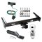 Custom Fit Trailer Hitch Wiring Harness (Plug & Play) 2" Drop Ball-Mount w/ Pin/Clip 2" Chrome Ball Installation Hardware Installation Instructions 75500 118311 23 63845 Draw-Tite Trailer Tow Hitch 73-84 Chevy GMC Suburban C10 C15 C1500 C20 Trailer Tow Hitch For 73-84 Chevy GMC Suburban C10 C15 C1500 C20 C25 C2500 K10 K15 K1500 K20 K25 K2500 Complete Package w/ Wiring and 2" Ball