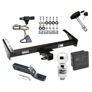 Custom Fit Trailer Hitch Wiring Harness (Plug & Play) 2" Drop Ball-Mount w/ Pin/Clip 2" Chrome Ball Security Lock Pin Rubber Hitch Plug Cover Installation Hardware Installation Instructions 75500 118312 23 63845 580407 7010 Draw-Tite Traile Trailer Tow Hitch For 85-91 Chevy GMC Suburban C10 C1500 C20 C2500 K10 K1500 K20 K2500 R10 R1500 R20 R2500 V10 V1500 V20 V2500 Deluxe Package Wiring 2" Ball and Lock
