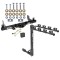 Custom Fit Trailer Hitch 4 Bike Carrier Security J-Pin Rubber Hitch Plug Cover Installation Hardware Installation Instructions 75506 1393100G 63201 7010 Draw-Tite Trailer Tow Hitch 4 Bike Rack 06-08 F-150 Lincoln Mark LT tilt away adult or child arms fol Trailer Tow Hitch w/ 4 Bike Rack For 06-08 Ford F-150 Lincoln Mark LT tilt away adult or child arms fold down carrier w/ Lock and Cover