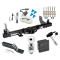 Custom Fit Trailer Hitch Wiring Harness (Requires Splicing) 2" Drop Ball-Mount w/ Pin/Clip 2" Chrome Ball Security Lock Pin Rubber Hitch Plug Cover Installation Hardware Installation Instructions 75506 20252 23 63845 580407 7010 Draw-Tite Trail Trailer Tow Hitch For 06-08 Ford F-150 Lincoln Mark LT Deluxe Package Wiring 2" Ball and Lock