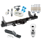 Custom Fit Trailer Hitch Wiring Harness (Requires Splicing) 2" Drop Ball-Mount w/ Pin/Clip 2" Chrome Ball Installation Hardware Installation Instructions 75506 20252 23 63845 Draw-Tite Trailer Tow Hitch 06-08 F-150 Lincoln Mark LT Complete Pack Trailer Tow Hitch For 06-08 Ford F-150 Lincoln Mark LT Complete Package w/ Wiring and 2" Ball