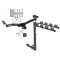Custom Fit Trailer Hitch 4 Bike Carrier Security J-Pin Rubber Hitch Plug Cover Installation Hardware Installation Instructions 75512 1393100G 63201 7010 Draw-Tite Trailer Tow Hitch 4 Bike Rack 07-12 Mazda CX-7 tilt away adult or child arms fold down carr Trailer Tow Hitch w/ 4 Bike Rack For 07-12 Mazda CX-7 tilt away adult or child arms fold down carrier w/ Lock and Cover
