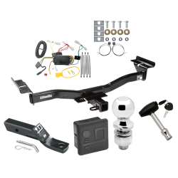 Trailer Tow Hitch For 07-12 Mazda CX-7 Deluxe Package Wiring 2" Ball and Lock Trailer Tow Hitch For 07-12 Mazda CX-7 Deluxe Package Wiring 2" Ball and Lock