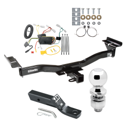 Trailer Tow Hitch For 07-12 Mazda CX-7 Complete Package w/ Wiring and 2" Ball Trailer Tow Hitch For 07-12 Mazda CX-7 Complete Package w/ Wiring and 2" Ball