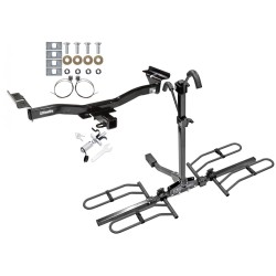 Trailer Tow Hitch For 07-12 Mazda CX-7 Platform Style 2 Bike Rack w/ Anti Rattle Hitch Lock Trailer Tow Hitch For 07-12 Mazda CX-7 Platform Style 2 Bike Rack w/ Anti Rattle Hitch Lock