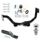 Custom Fit Trailer Hitch Wiring Harness (Requires Splicing) 2" Drop Ball-Mount w/ Pin/Clip 1-7/8" Chrome Ball Installation Hardware Installation Instructions 75516 119148 23 63816 Draw-Tite Trailer Tow Hitch 07-09 KIA Sorento Complete Package W Trailer Tow Hitch For 07-09 KIA Sorento Complete Package w/ Wiring and 1-7/8" Ball