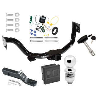 Custom Fit Trailer Hitch Wiring Harness (Requires Splicing) 2" Drop Ball-Mount w/ Pin/Clip 2" Chrome Ball Security Lock Pin Rubber Hitch Plug Cover Installation Hardware Installation Instructions 75516 119148 23 63845 580407 7010 Draw-Tite Trai Trailer Tow Hitch For 07-09 KIA Sorento Deluxe Package Wiring 2" Ball and Lock