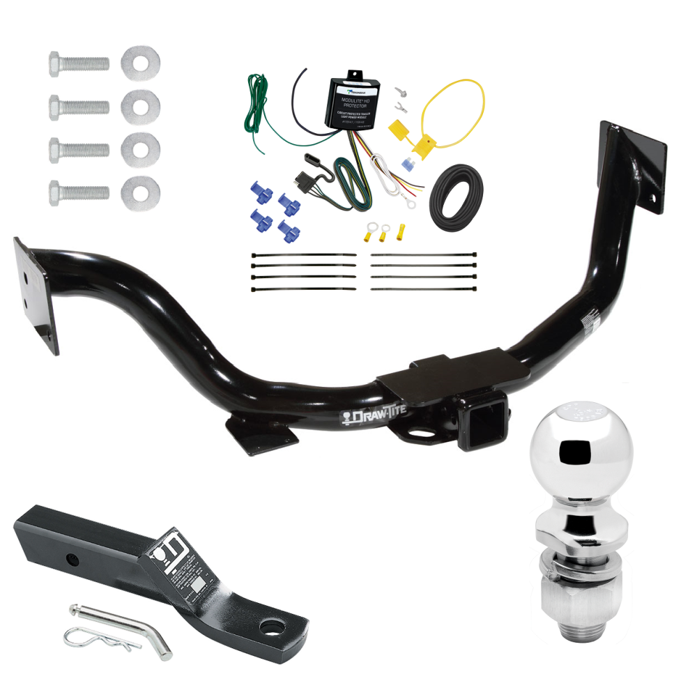 Trailer Tow Hitch For 0709 KIA Sorento Complete Package w/ Wiring and