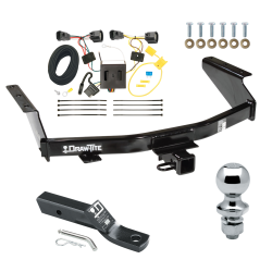 Trailer Tow Hitch For 07-12 Dodge Nitro Complete Package w/ Wiring and 1-7/8" Ball Trailer Tow Hitch For 07-12 Dodge Nitro Complete Package w/ Wiring and 1-7/8" Ball