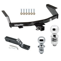 Trailer Tow Hitch For 07-12 Dodge Nitro Receiver w/ 1-7/8" and 2" Ball Trailer Tow Hitch For 07-12 Dodge Nitro Receiver w/ 1-7/8" and 2" Ball