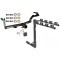 Custom Fit Trailer Hitch 4 Bike Carrier Security J-Pin Rubber Hitch Plug Cover Installation Hardware Installation Instructions 75519 1393100G 63201 7010 Draw-Tite Trailer Tow Hitch 4 Bike Rack 06-11 Mitsubishi Endeavor tilt away adult or child arms fold d Trailer Tow Hitch w/ 4 Bike Rack For 06-11 Mitsubishi Endeavor tilt away adult or child arms fold down carrier w/ Lock and Cover