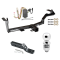 Custom Fit Trailer Hitch Wiring Harness (Plug & Play) 2" Drop Ball-Mount w/ Pin/Clip 2" Chrome Ball Installation Hardware Installation Instructions 75519 118516 23 63845 Draw-Tite Trailer Tow Hitch 06-11 Mitsubishi Endeavor Complete Package Trailer Tow Hitch For 06-11 Mitsubishi Endeavor Complete Package w/ Wiring and 2" Ball