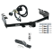 Custom Fit Trailer Hitch Wiring Harness (Plug & Play) 2" Drop Ball-Mount w/ Pin/Clip 2" Chrome Ball Installation Hardware Installation Instructions 75521 118384 23 63845 Draw-Tite Trailer Tow Hitch 99-13 Chevy Silverado GMC Sierra 1500 Comp Trailer Tow Hitch For 99-13 Chevy Silverado GMC Sierra 1500 Complete Package w/ Wiring and 2" Ball